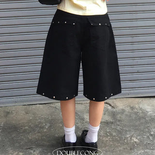 Merlin Studded Bermuda Pants
