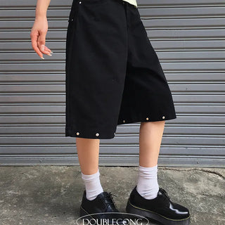 Merlin Studded Bermuda Pants
