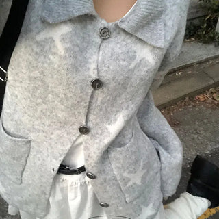 Star Vintage Knit Cardigan