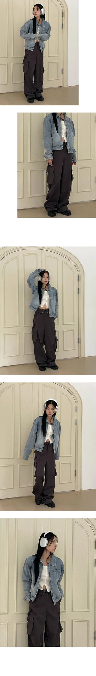 Loading Loose Fit Denim Jacket