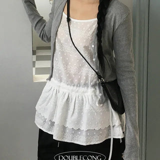 Erina Punching Nashi Blouse