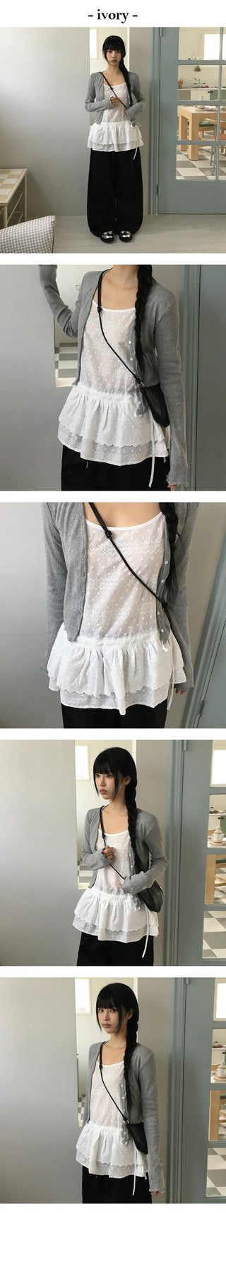 Erina Punching Nashi Blouse