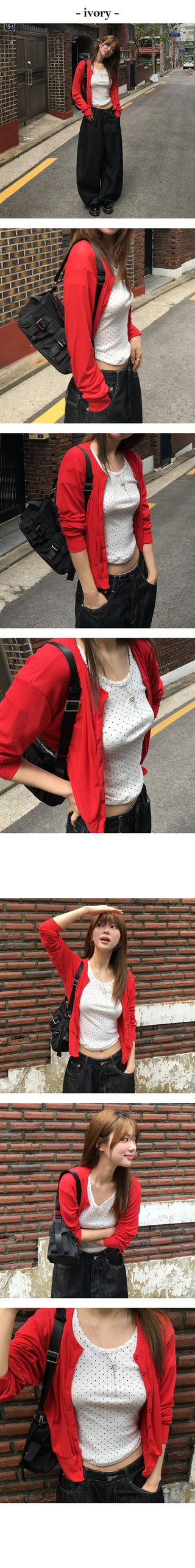 Begin Dot Crop Short Sleeve