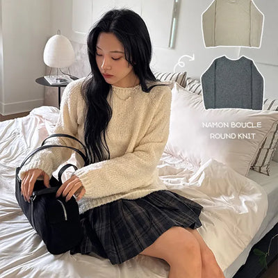 Namon Boucle Round Knit