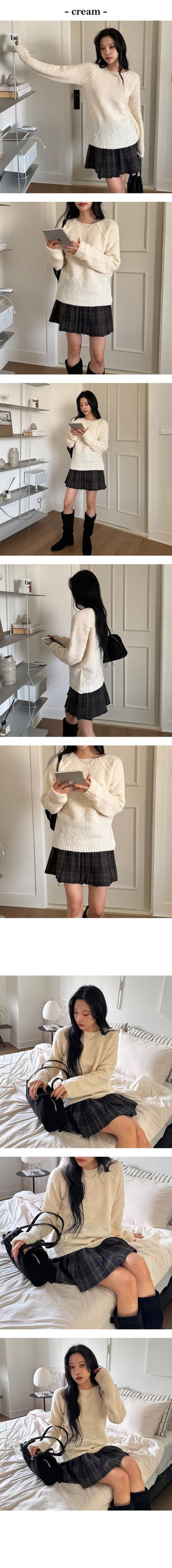 Namon Boucle Round Knit