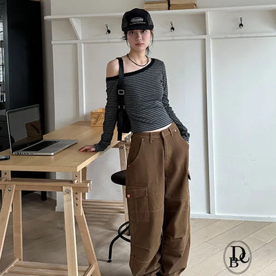 Capson Cotton Cargo Pants