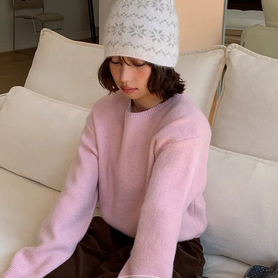 Bota Snowflake Vintage Beanie