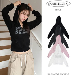 Biz Star Two Way Zip Up