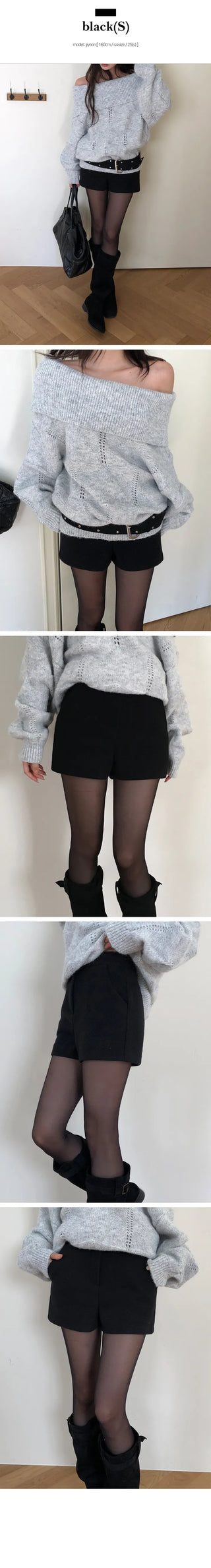 MADE Jinber winter wool short pants