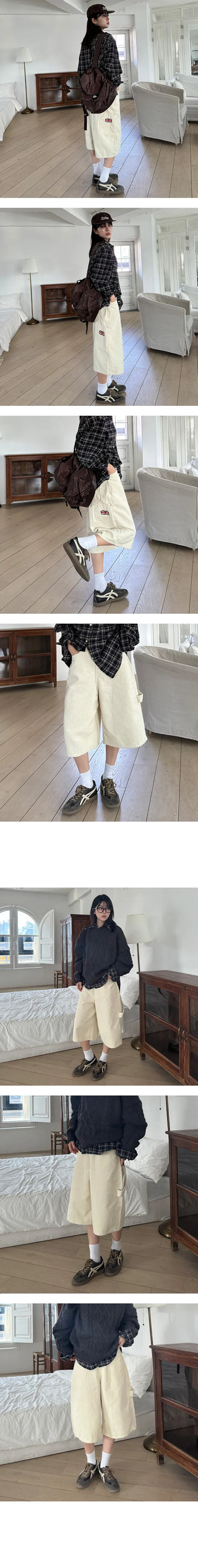 Leak Patch Bermuda Golden Pants