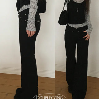 Rewar Stud Point Bootcut Pants