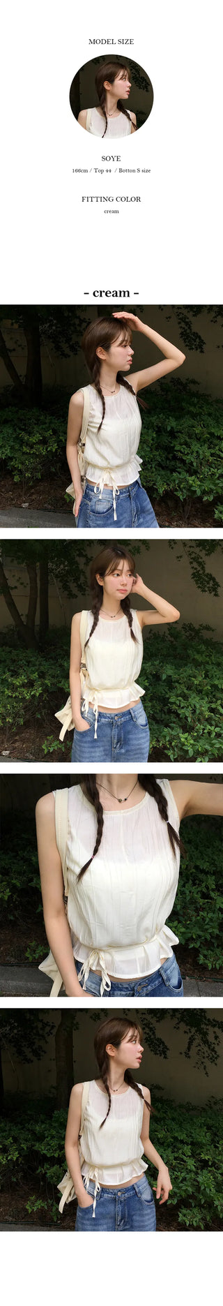 Soling string blouse