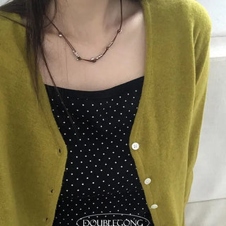 Vintage Charm String Necklace
