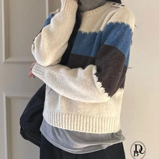 Side Button Point Single breasted Knit
