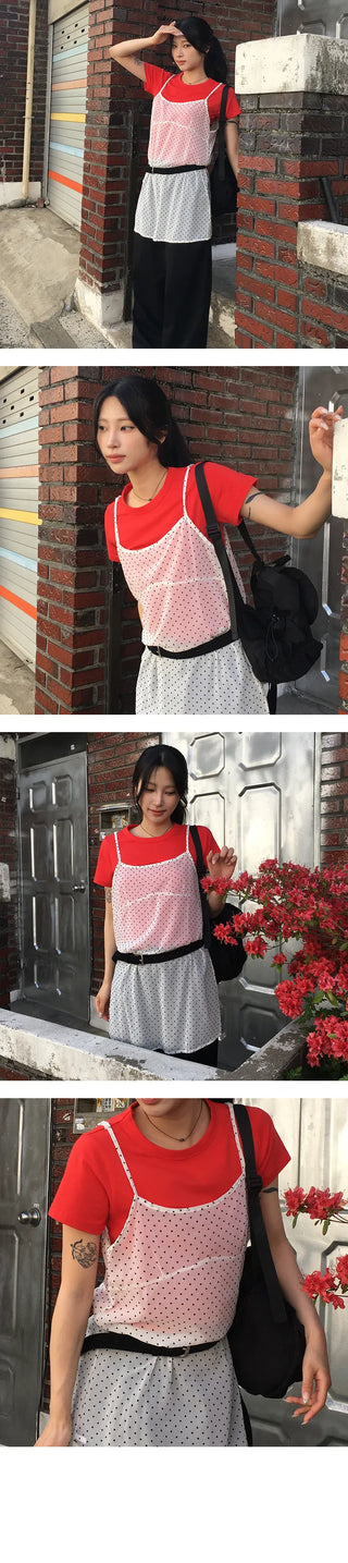 Semi Crop Daily Short Sleeve Tee