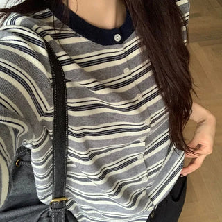 Bunny Stripe Cardigan
