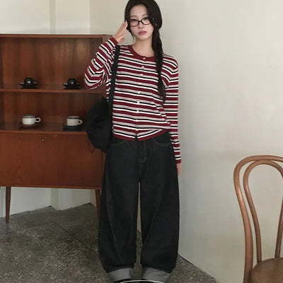 Bunny Stripe Cardigan