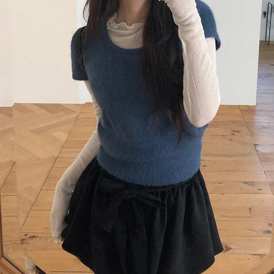 Ruffy Angora Half Knit