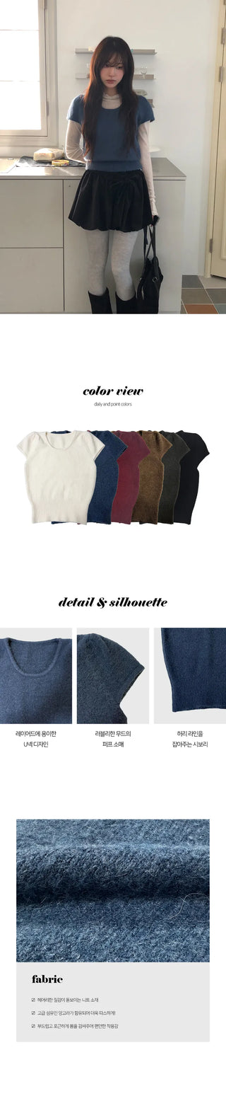 Ruffy Angora Half Knit