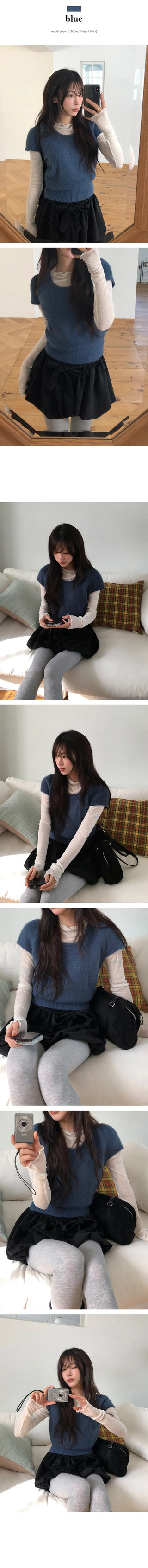 Ruffy Angora Half Knit