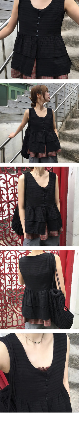 Pure Frill Nashi Blouse