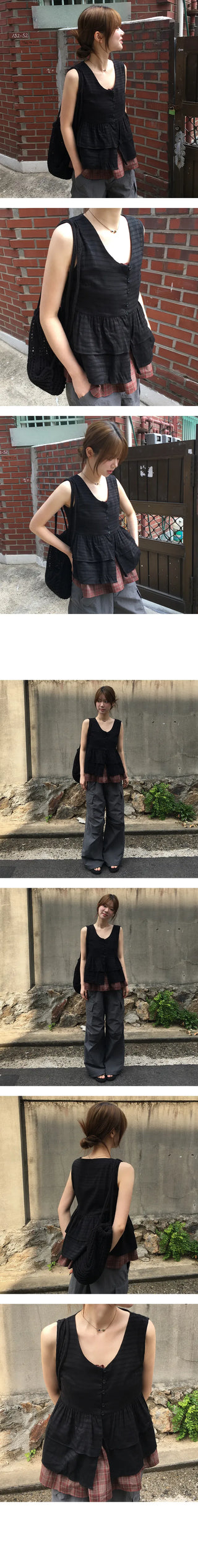 Pure Frill Nashi Blouse