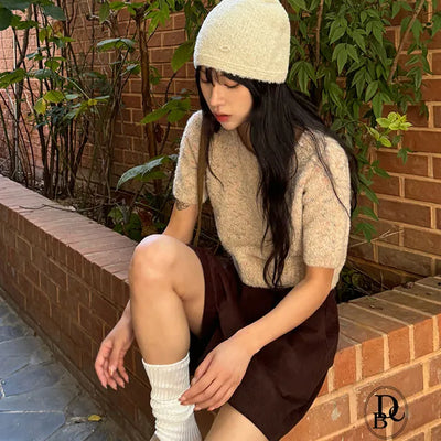 Yogurt Mix Color Beanie
