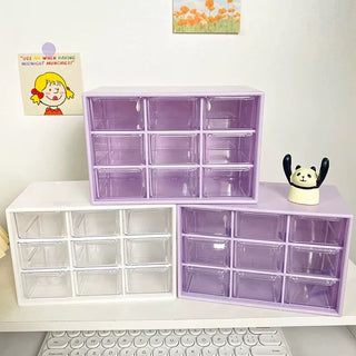 Desktop Transparent Storage Box