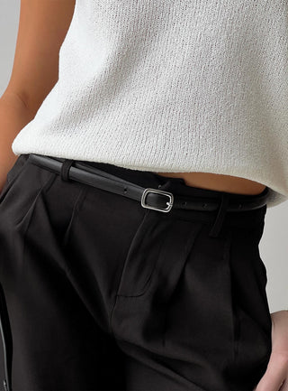 Dream Drift Micro Belt Black  Silver