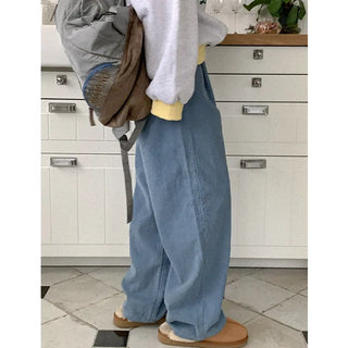 Corduroy Heart Pants