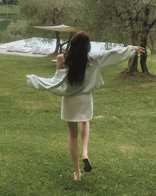 Mat training skirt