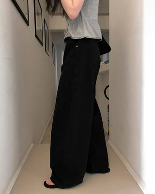Summer wide chino pants