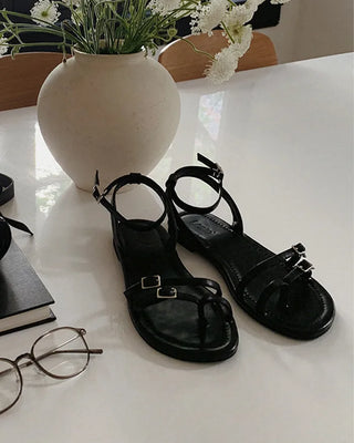#LENTO. Double Strap sandal - 2 color