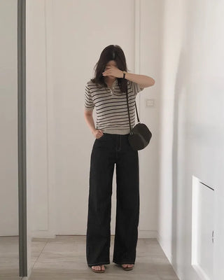 Summer Classic Low Denim Pants