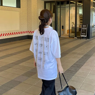 Simple Picture Short-Sleeved T-Shirt
