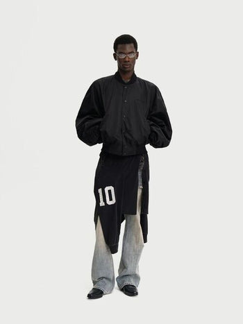 [MASONPRINCE] Lightweight Nylon Bomber Jacket