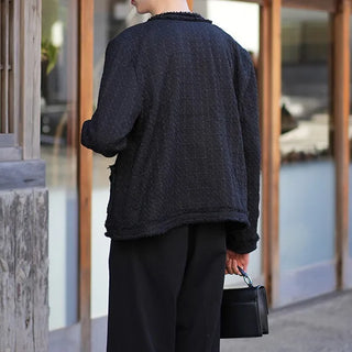 Black tweed jacket