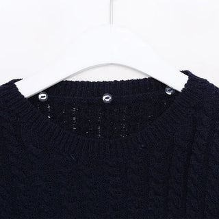 Colored Half Cable Knit