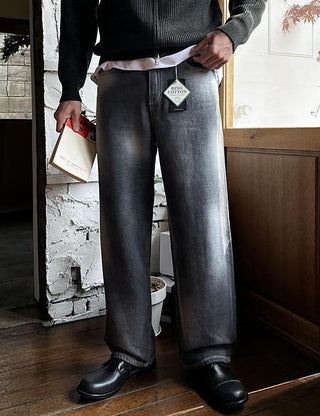 RING COTTON Washed Denim Pants (no.544)