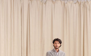 [CULTUM] Wool Blend Peak Lapel Suit Set