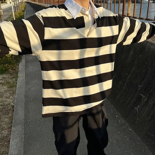 Rugby Border Long T-Shirt
