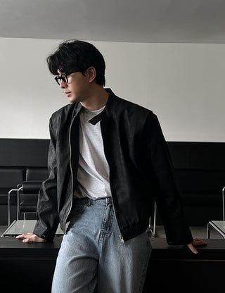 Road China Leather Jacket (2 colors)