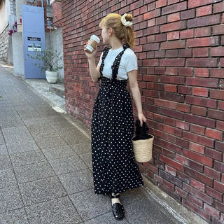 Frilled camisole dress
