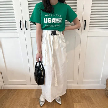 Cargo belt skirt