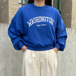 Washington Crop Sweatshirt
