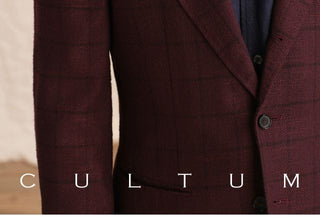 [CULTUM] Plaid Sport Jacket