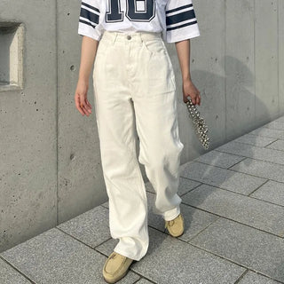 Loose cotton pants