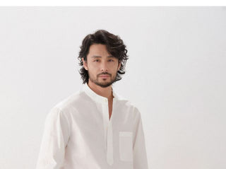 [CULTUM] Cotton Stand Collar Shirt/Shorts