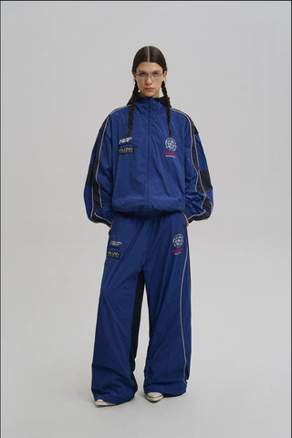 [MASONPRINCE] Deconstructed Patchwork Tracksuit