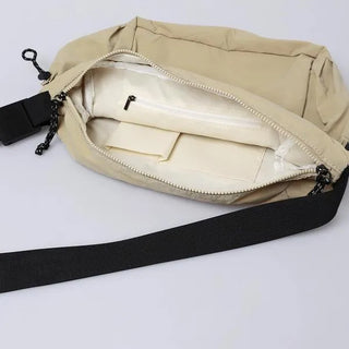 Pocket String Shoulder Bag